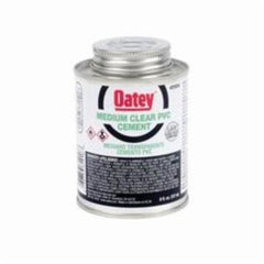 Oatey 31018 Low VOC Medium Body PVC Cement 8 oz Container Clear