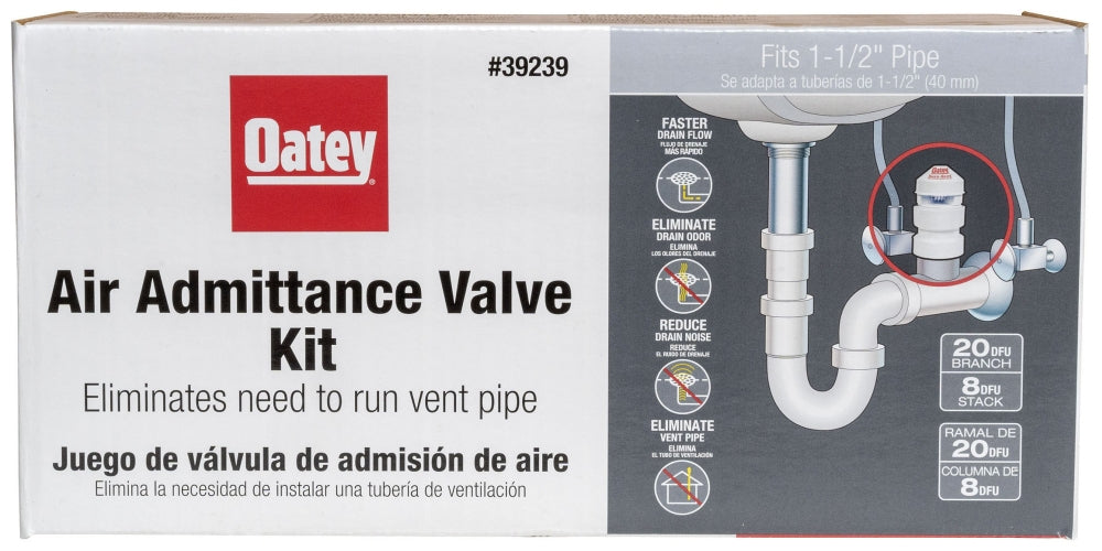 Oatey 39239 Sure-Vent 1-1/2 in. 20 DFU Air Vent