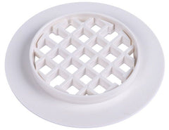 Oatey 42136 Snap Tite Plastic Snap-In Strainer in White