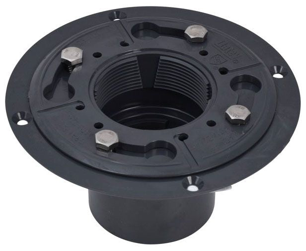 Oatey 42268 130 Series 2 - 3 in. PVC Low Profile Drain Base Clamping Collar and Fastener