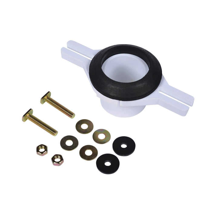 Oatey 43543 2 in PVC Horizontal Spigot Urinal Flange Kit