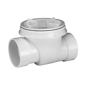 Oatey 43900 Backwater Valve Flapper 3 Inch Socket Inlet x Socket Outlet PVC