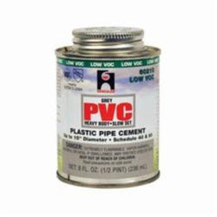 Hercules 60210 Heavy Body Slow Setting PVC Cement 8 oz