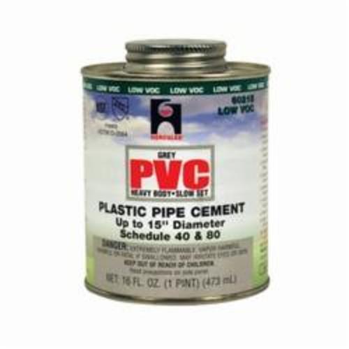 Oatey 60215 Heavy Body Slow Setting PVC Cement 1 PT Gray