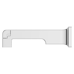 Pfister 015-VRV1C Verve Tub Spout with Diverter, Polished Chrome