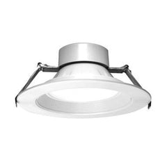 MaxLite RCF1030WCSDW Dimmable 9-1/2-Inch Baffle Wattage And CCT Selectable Universal Commercial LED Recessed Downlight 30/35/40-Watt 120 - 347-Volt 80 CRI 3000K/3500K/4000K