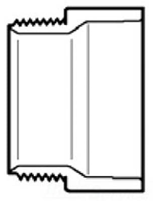 Spears P109-040C 4 CPVC Labwaste Male Adapter MPTXHUB