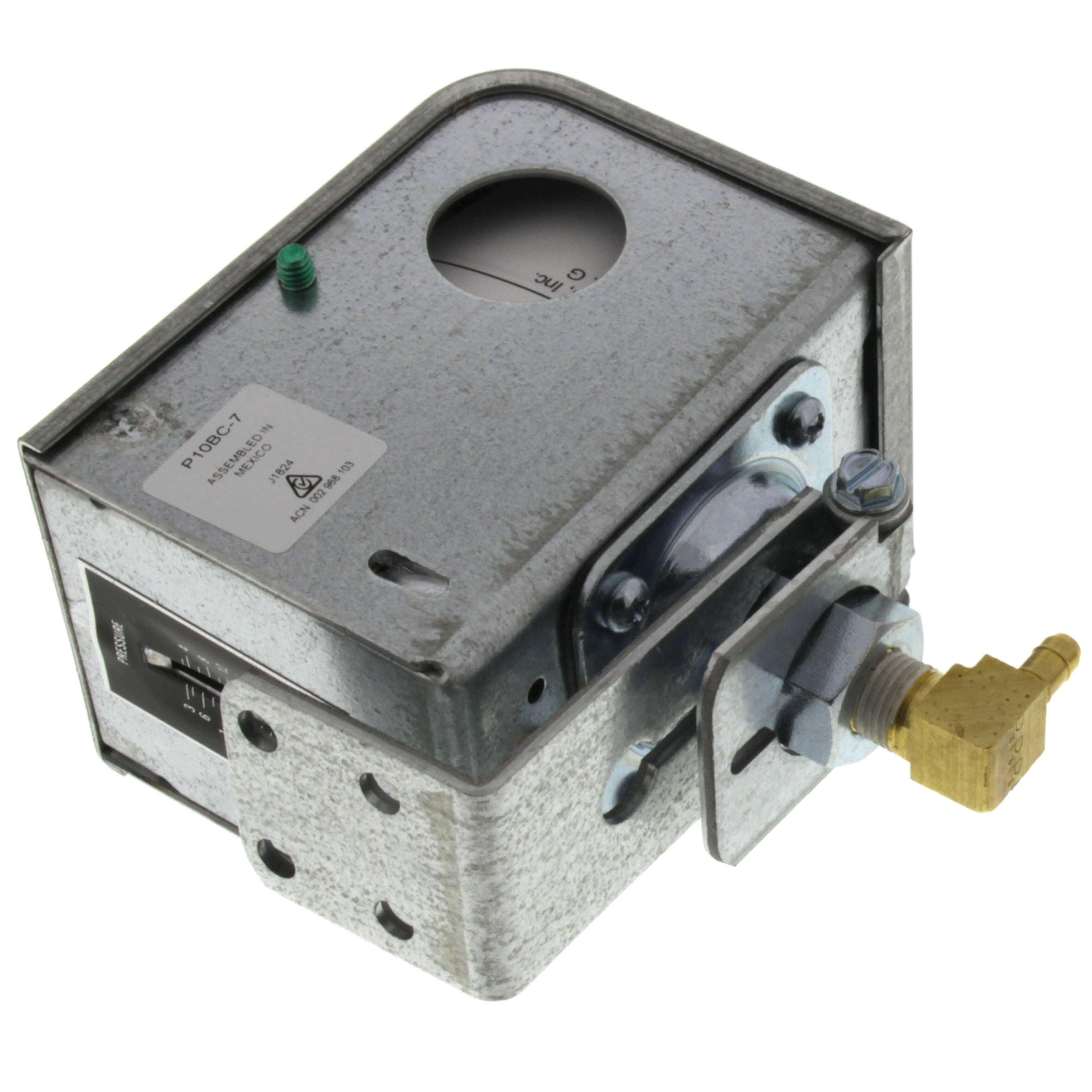 Johnson Controls P10BC-7C Pressure Control Single Stage SPDT Barbed Fitting 3-20 Pounds per Square Inch