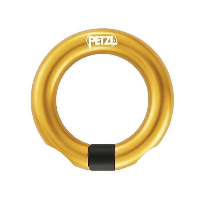 PETZL Petzl P28 Ring Open Multi-Directional Gated Ring (Pack 1)