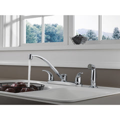 Peerless Faucet P299508LF Kitchen Faucet with Side Spray Chrome