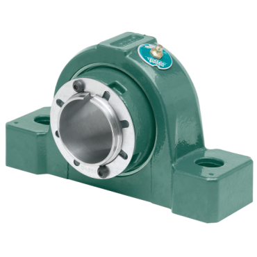 Dodge P2B-IP-107L Pillow Block Roller Bearing Unit - 1-7/16 in Bore Dia. - Cast Iron Material - Non-Expansion Bearing (Fixed)