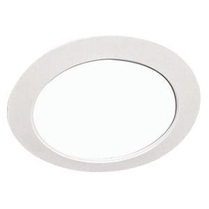 Halo OT403P Oversized White Plastic Trim Ring 6 in ID x 8 in OD