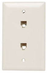 Pass & Seymour TPTE2LA Wall Plate and Telephone Jack