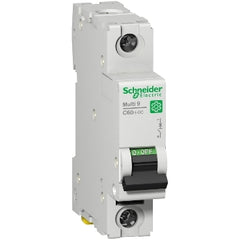 Schneider Electric M9U31106 Miniature Circuit Breaker (MCB) Multi9 C60H-DC 1P 6A D Curve 5kA