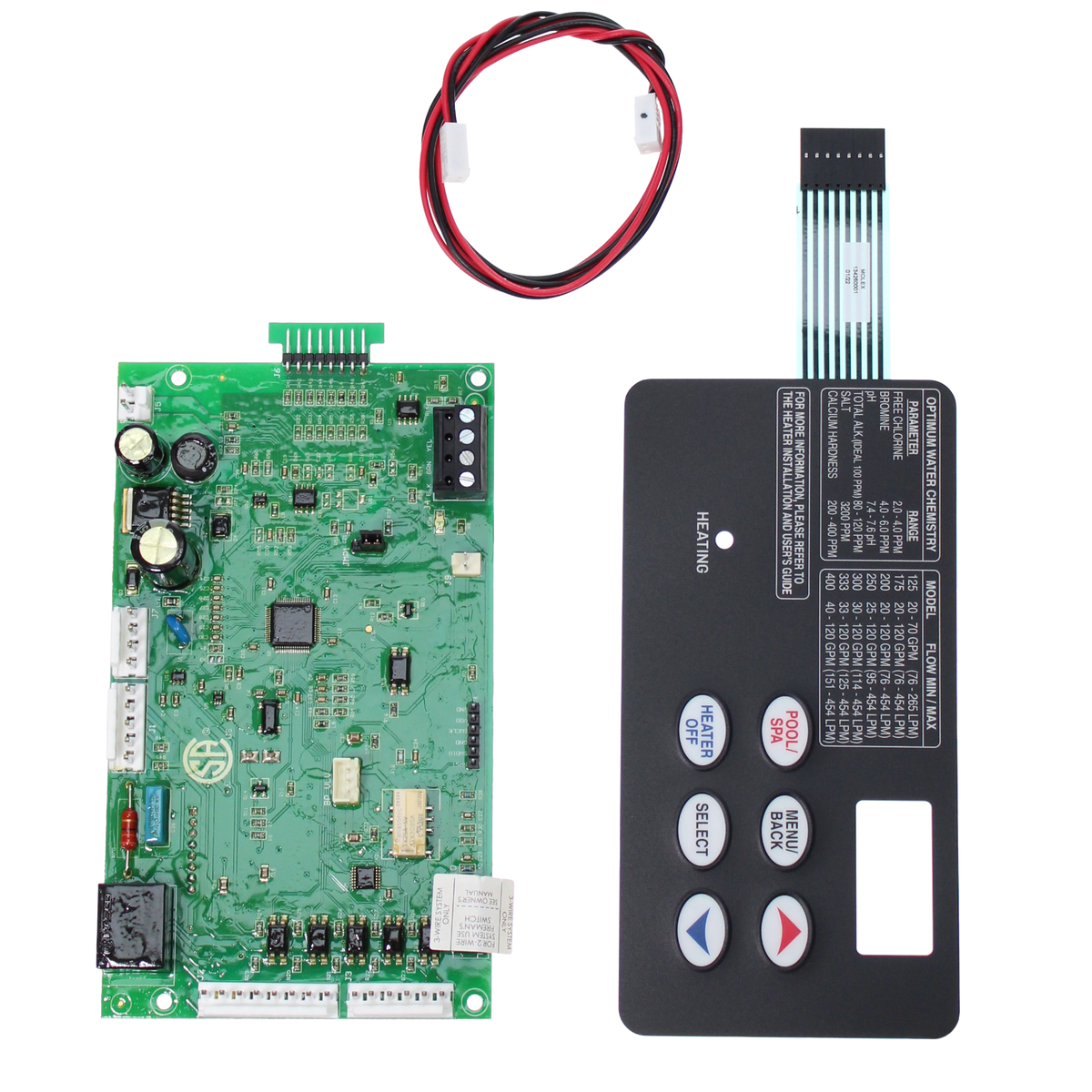 Pentair 461105 MasterTemp/Max-E-Therm Control Board Kit w/RS485 Assembly