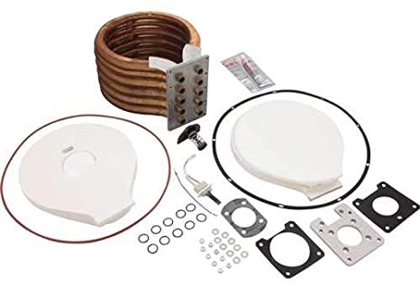 Pentair 474061 Tube Sheet Coil Assembly Replacement Kit Pool and Spa Heater 400K BTU