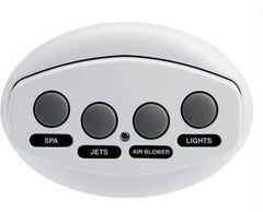 Pentair 521887 Remote IS4 4 Button White 150 ft