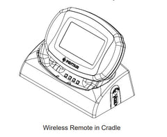 Pentair 522036 IntelliCenter Wireless Remote w/ Transceiver, 4 Aux, White | 522036