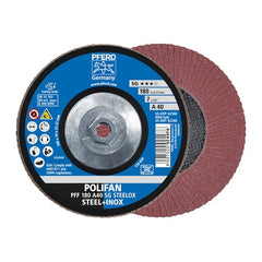 Pferd 62268 Type 27 POLIFAN SG Flap Disc 7 inches 40 Grit 8500 RPM