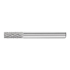 Pferd 24032 Universal Line Premium Grade Carbide Burr Plain End Cylindrical - No End Cut (Shape SA) Head 1/4 Inch Diameter Head