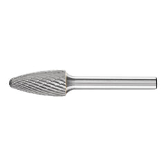 Pferd 24722 Universal Line Premium Grade Carbide Burr Radius End Tree Radius (Shape SF) Head