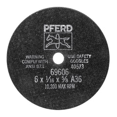 Pferd 69303 Die Grinder Cut-Off Wheel 3 Inch Diameter x 0.035 Inch Thickness 3/8 Inch Arbor Type 1