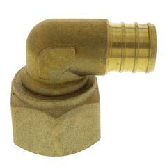 Everflow PFSL3434-NL 3/4 F1807 PEX X 3/4 FPT Swivel Elbow (Brass Nut) Lead Free