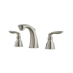 Pfister LG49CB1K Avalon Two Handle Widespread Bathroom Sink Faucet in Brushed Nickel