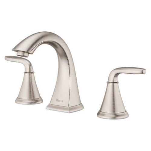 Pfister LG49-WF0K Winfield 2 Handle Widespread Bathroom Faucet with Push-Seal Drain