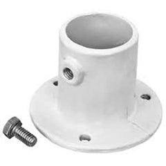 Perma-Cast PF-2115-L Top Mount Aluminum Deck Flange for 1.5 inch OD Ladder