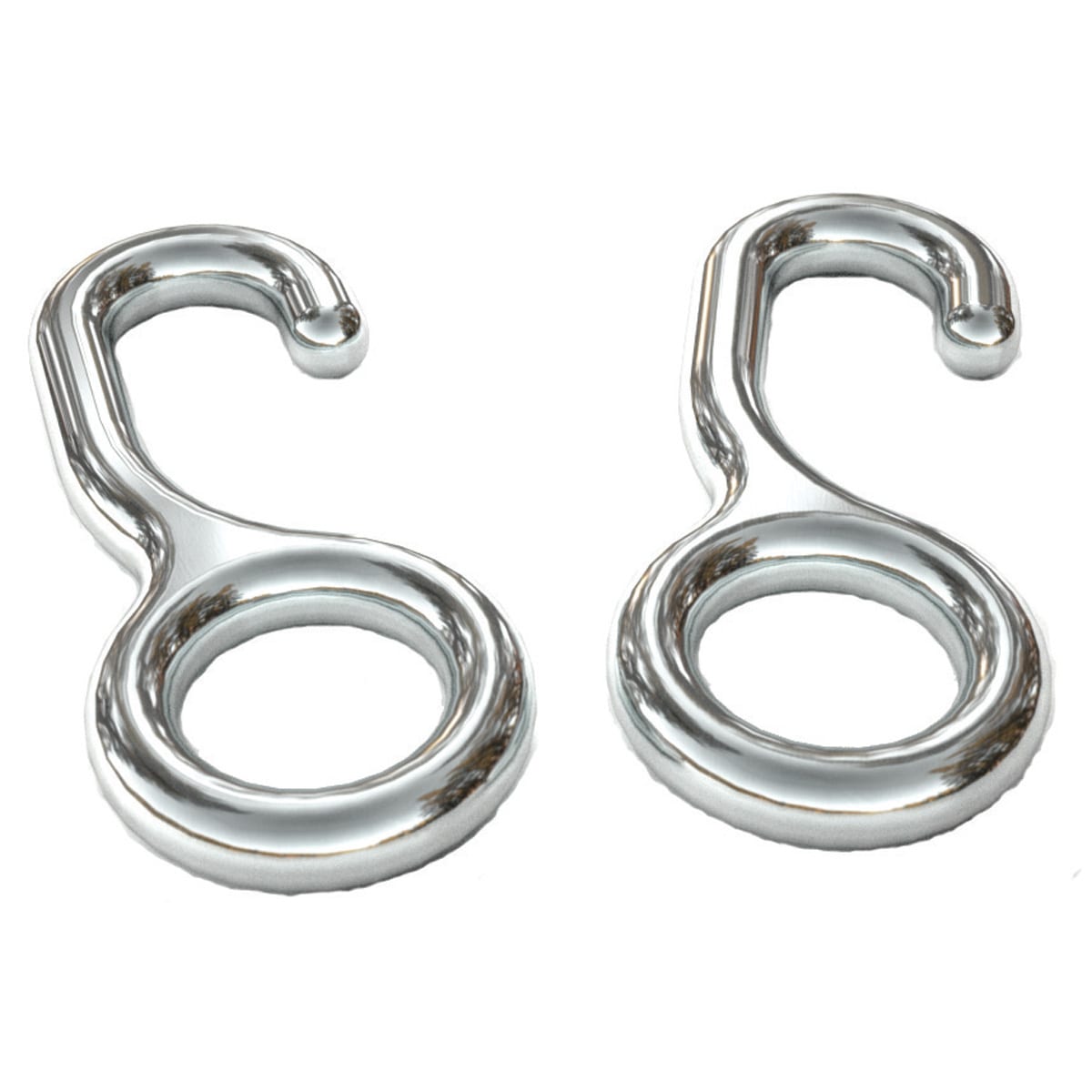 Perma-Cast PH-56 S-Hook 3/4 Cpb (1Each) Cpb = Chrome Plated Brass