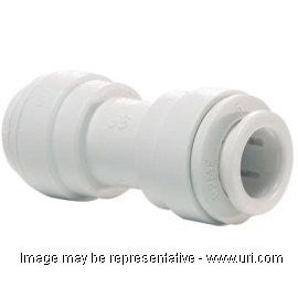 John Guest PP0408W-US Speedfit 1/4 in. Polypropylene White Union Connector