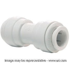 John Guest PP0408W-US Speedfit 1/4 in. Polypropylene White Union Connector