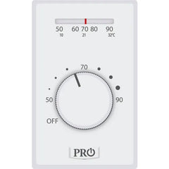 PRO1 IAQ T501ML4 Line Voltage Thermostat Electric Heat 4 Wire Non Programmable Heat Only