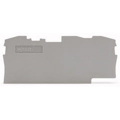 WAGO 2006-1391 End And Intermediate Plate 1 mm Thick Gray