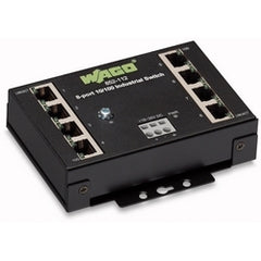 WAGO 852-112 8 PORT 100 BASE-TX DIN RAIL ETHERNET SWITCH