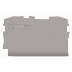 WAGO 2000-1291 End And Intermediate Plate; 0.7 mm Thick