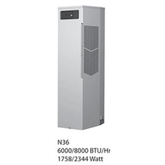 HOFFMAN N360646G050 Air Conditioner 6000BTU 460V (Size: 36.00x11.50x14.00)