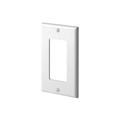 Leviton 80401-T Wallplate Standard Size with GFCI Device Cutout Light Almond