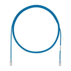 PANDUIT UTP28X7BU Cat 6A 28 AWG UTP Copper Patch Cord 7 ft Blue