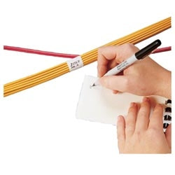 PANDUIT PSCB-13Y StrongHold Write-On Cable Marker Books Each