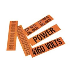 Panduit PCV-208BY Voltage Marker 208 Volts Pack