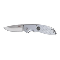 KLEIN TOOLS 44144 Folding Pocket Knife Heavy Duty Stainless Steel 3.375 Inches