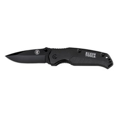 Klein 44220 Pocket Knife, Black, Drop Point Blade