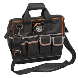 Klein 55431 Tradesman Pro Lighted Tool Bag 31 Pockets