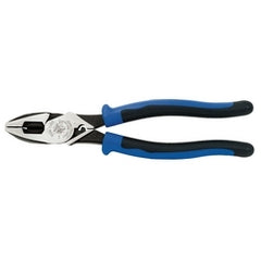 Klein J2000-9NECRTP Lineman's Pliers Fish Tape Pull/Crimping 9-Inch