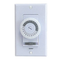 NSI INDUSTRIES 701B Mechanical Time Switch White