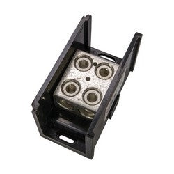 NSI Industries AL-R2-R2 Power Distribution Block, (2) 500 MCM-4 AWG (Line Side), (2) 500 MCM-4 AWG (Load Side), 760 A/Pole