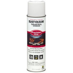 RUST-OLEUM 203039 Industrial Choice M1800 System Water-based Precision Line Marking Paint 16 Oz Spray