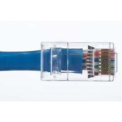 IDEAL 85-376 CAT6 Feed-Thru RJ-45 Modular Plugs - 50/Pack